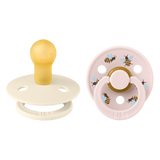 BIBS Studio - Bumblebee 2-pack - Ivory/Pink