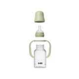 BIBS Baby Sippy fles met silicone tuit 150ml - Sage