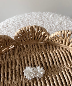 Anti slip - Bloemetjes wit