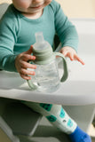 BIBS Baby Sippy fles met silicone tuit 150ml - Sage