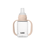 BIBS Baby Sippy fles met silicone tuit 150ml - Blush