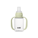BIBS Baby Sippy fles met silicone tuit 150ml - Sage