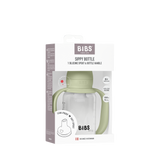 BIBS Baby Sippy fles met silicone tuit 150ml - Sage