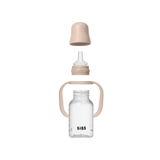 BIBS Baby Sippy fles met silicone tuit 150ml - Blush