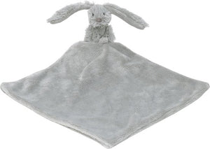 Mini Rabbit Richie met knuffeldoek - Grey